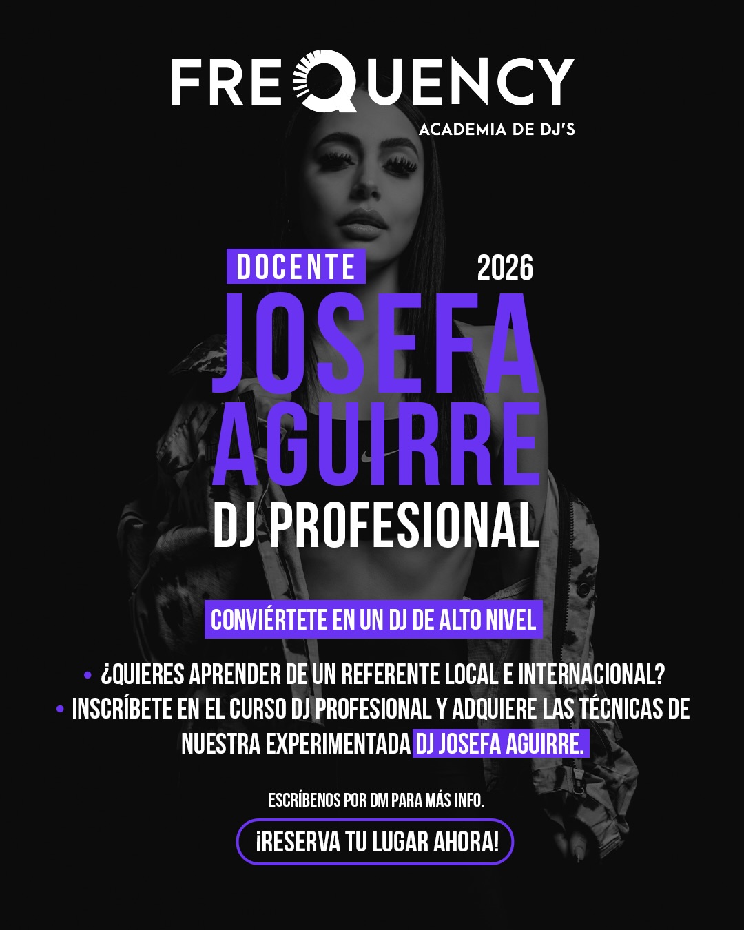 Josefa Aguirre docente Frequency Academy