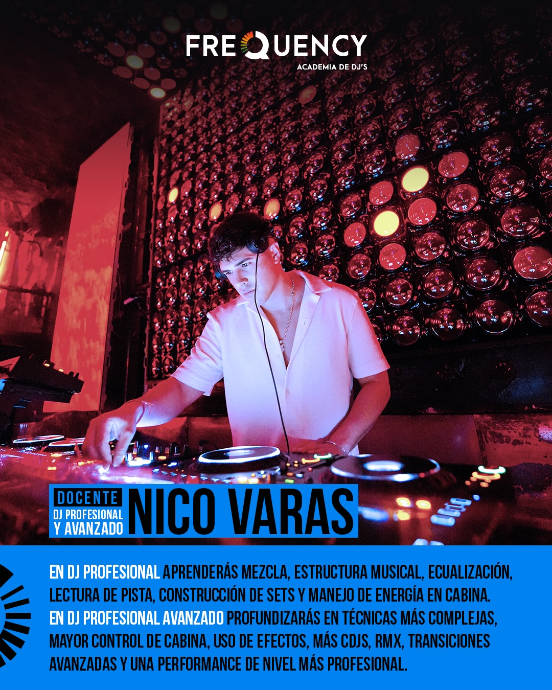 Nico Varas docente Frequency Academy