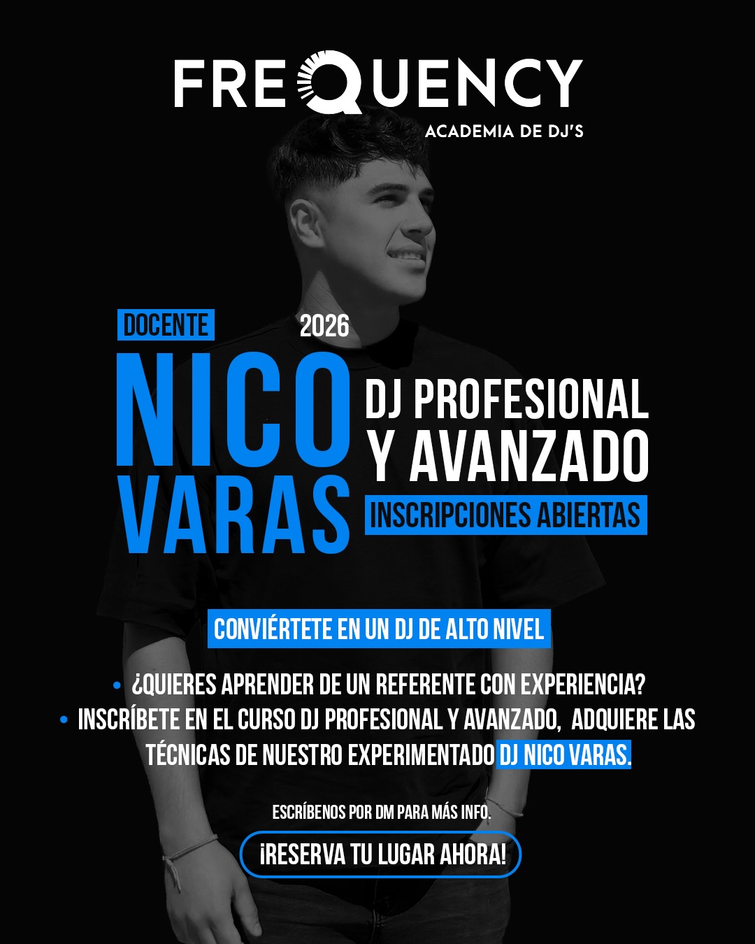 Nico Varas docente Frequency Academy
